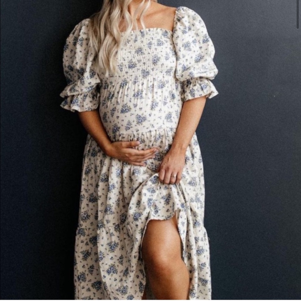 Nothing Fits But Kiko dress blue floral